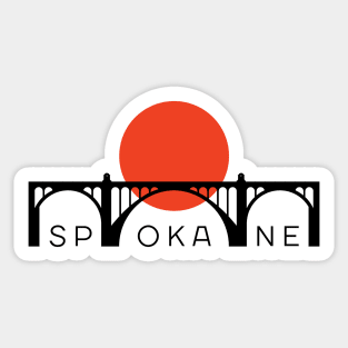 Spokane Sunset Sticker